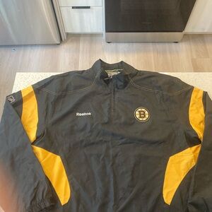 Reebok Boston Bruins Stitched Jacket Vintage